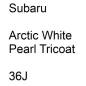 Preview: Subaru, Arctic White Pearl Tricoat, 36J.